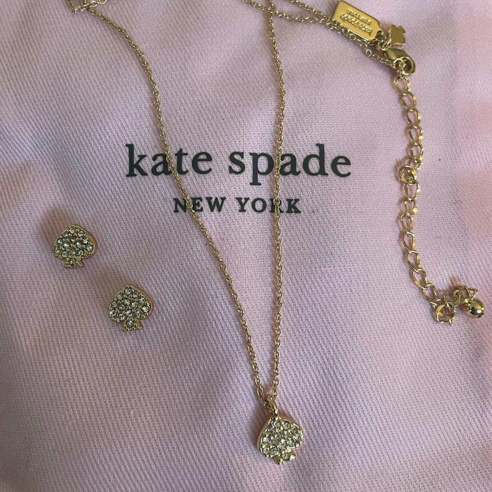 Kate Spade Earrings and Necklace